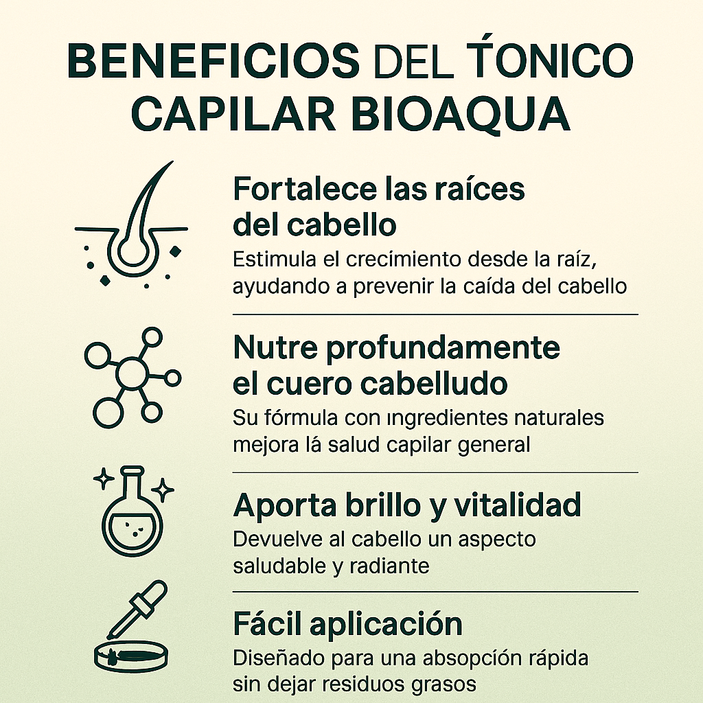 BioAQUA™ - Solución alopecia