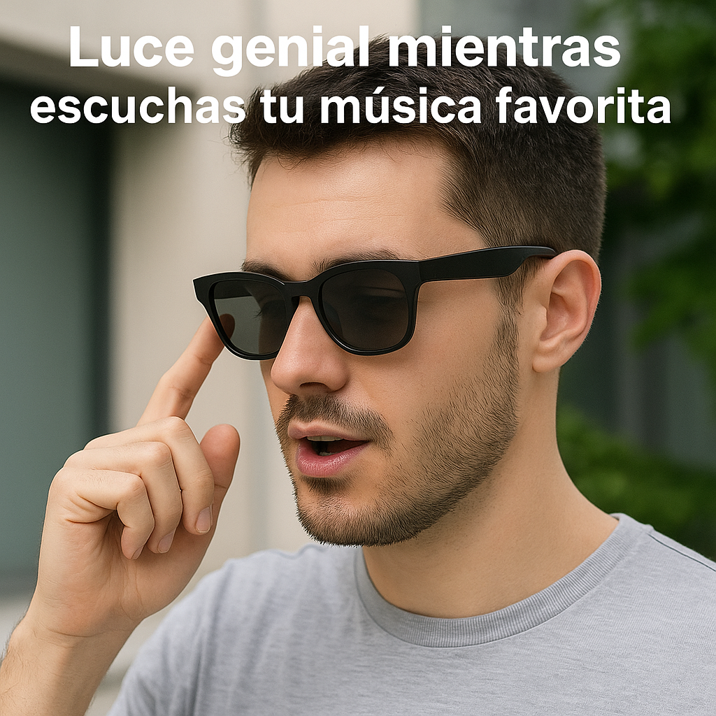 Gafas inteligentes, Llamadas, Música bluetooth