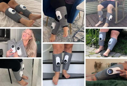 RelaxPie™ Masajeador de piernas 3-en-1
