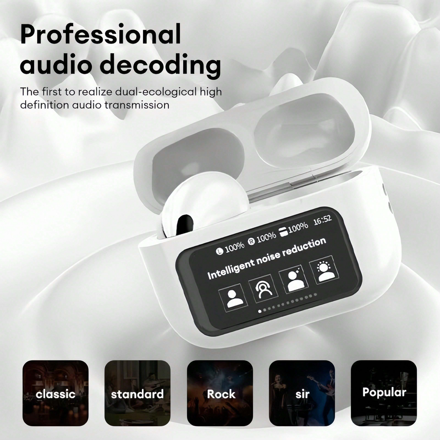 Auriculares Inalámbricos Pro – Sonido HD y Control Táctil🎧🔥