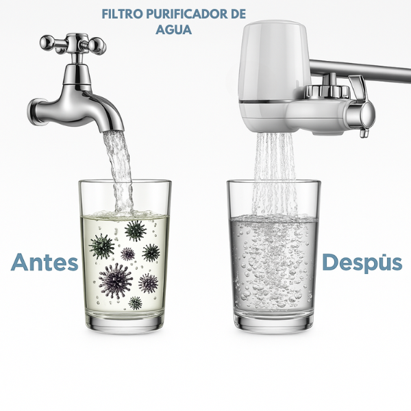 PurifiX™ 💧Filtro Purificador de Agua