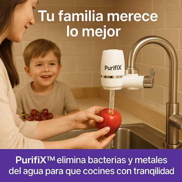 PurifiX™ 💧Filtro Purificador de Agua