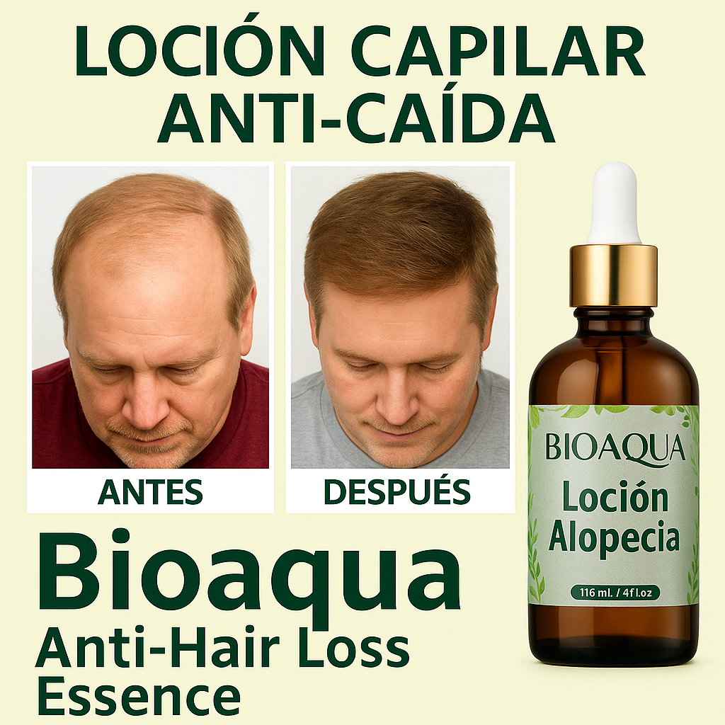 BioAQUA™ - Solución alopecia