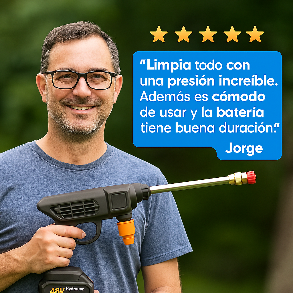 HydroJet Max™ – Limpieza sin límites