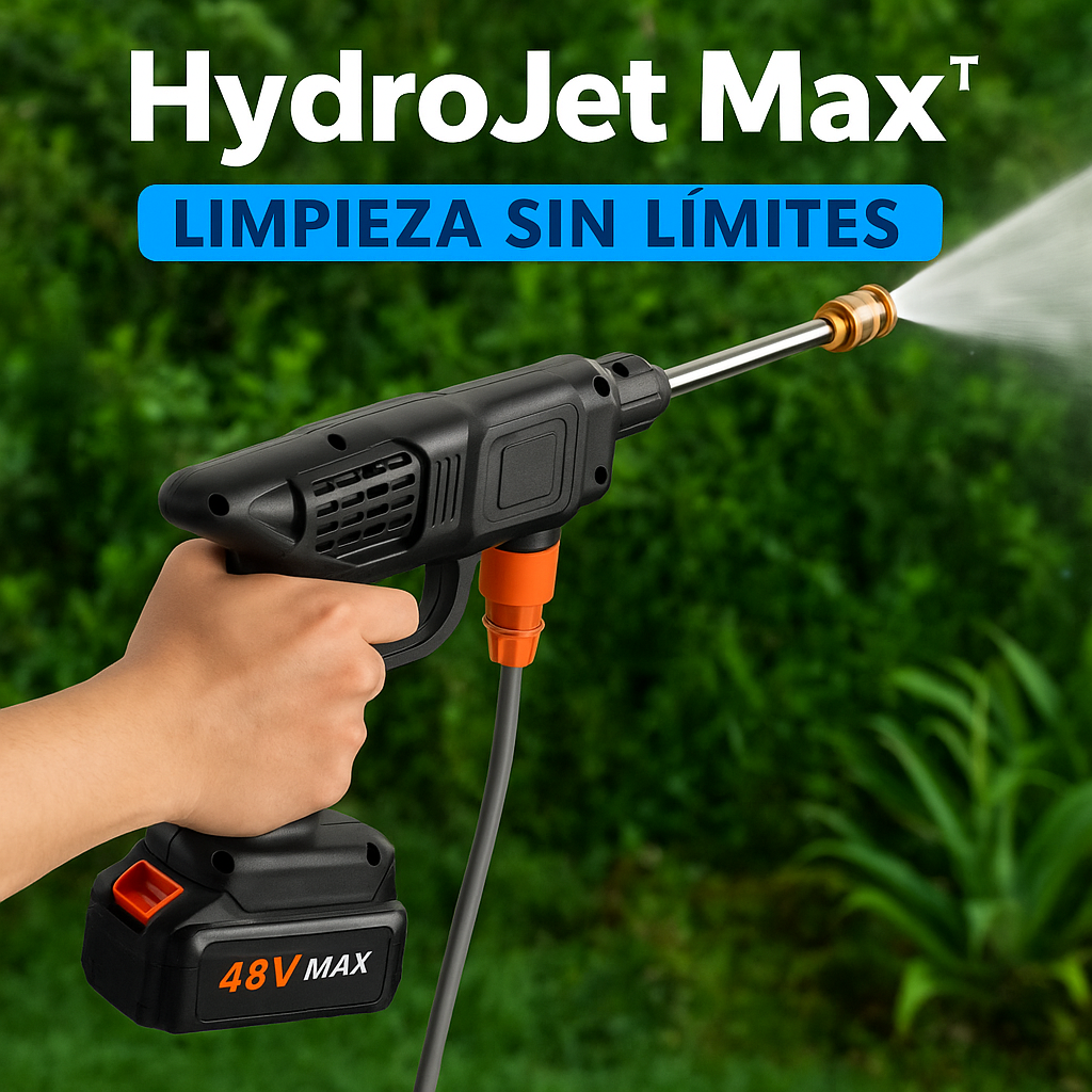 HydroJet Max™ – Limpieza sin límites