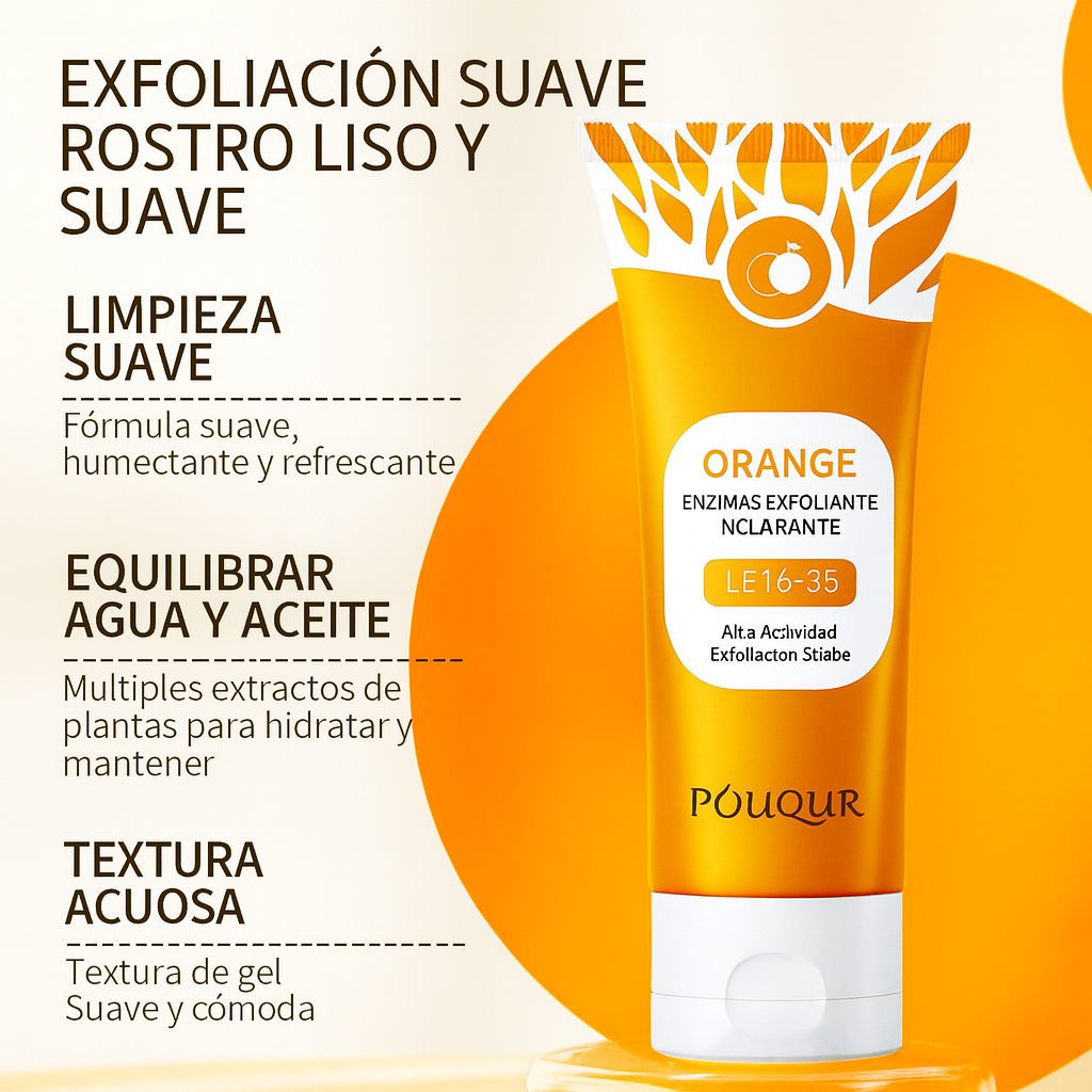 Orangeé™ Exfoliante Facial de Naranja