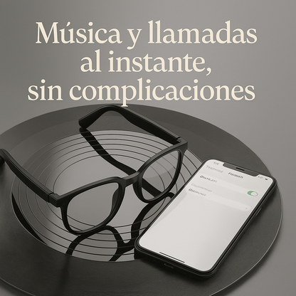 Gafas inteligentes, Llamadas, Música bluetooth