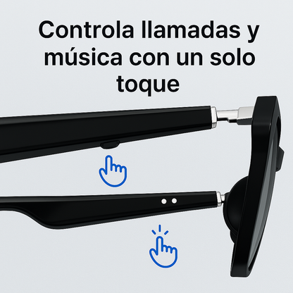 Gafas inteligentes, Llamadas, Música bluetooth