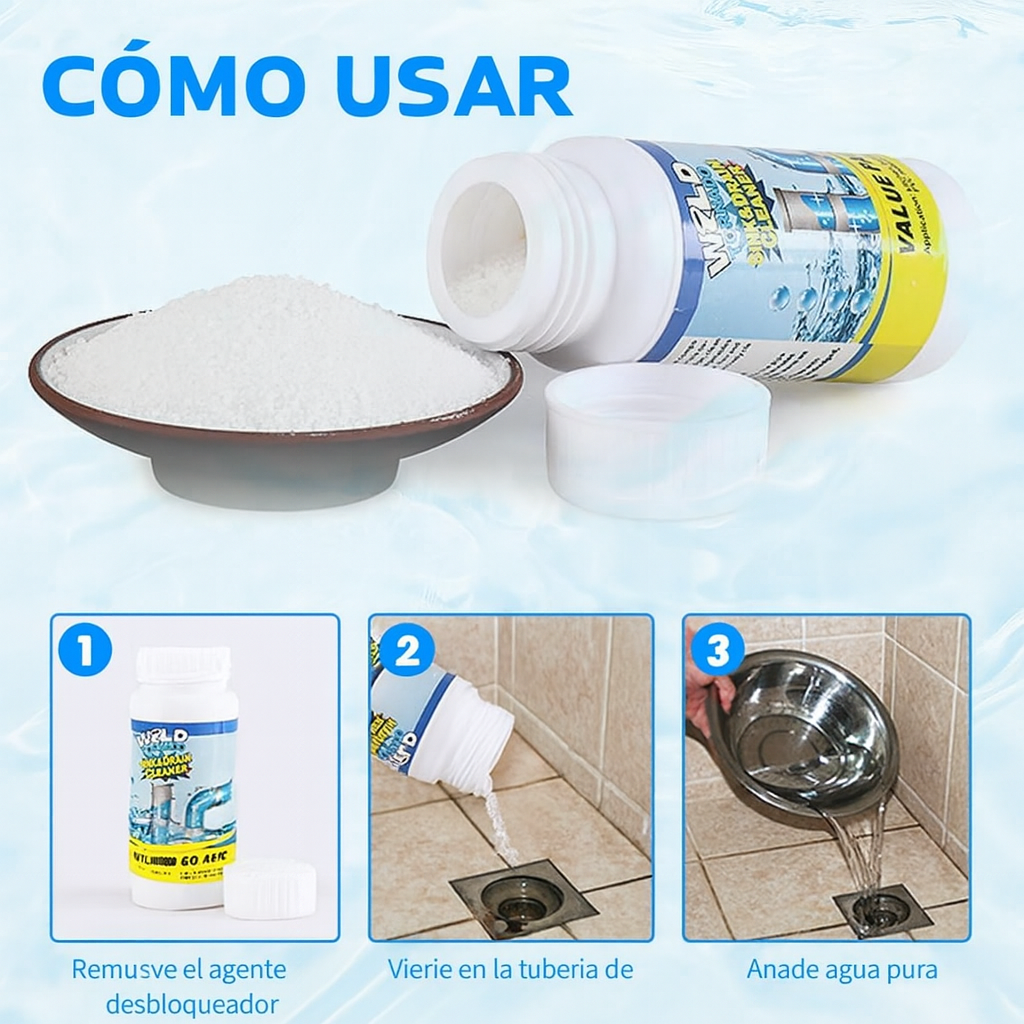 Limpiador de Drenajes OFERTA 2x1