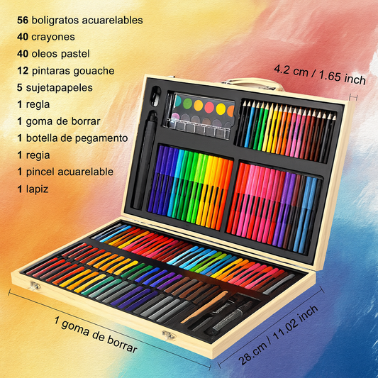 ¡El kit de arte más completo para este regreso a clases!