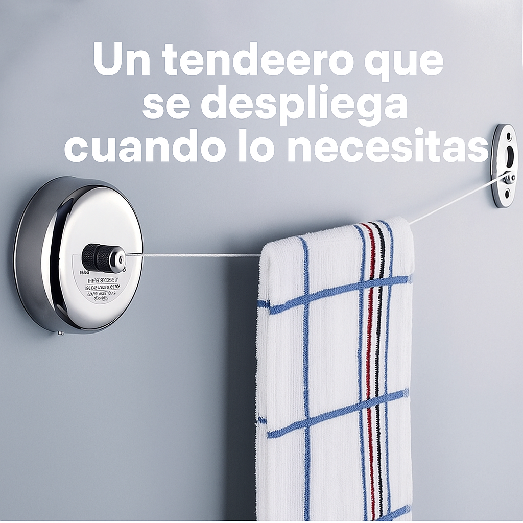 TendeX™ – Tendedero Retráctil Premium