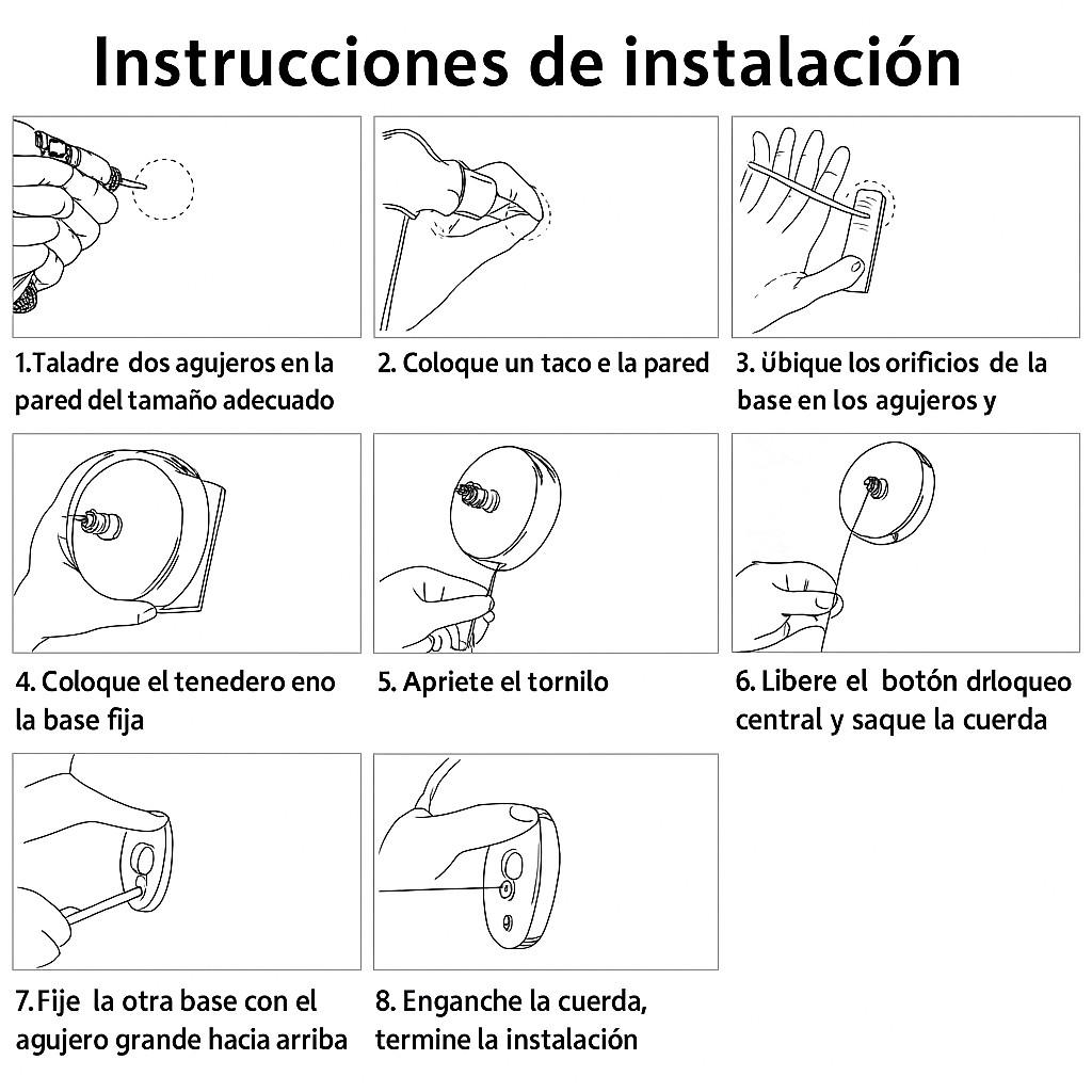 TendeX™ – Tendedero Retráctil Premium
