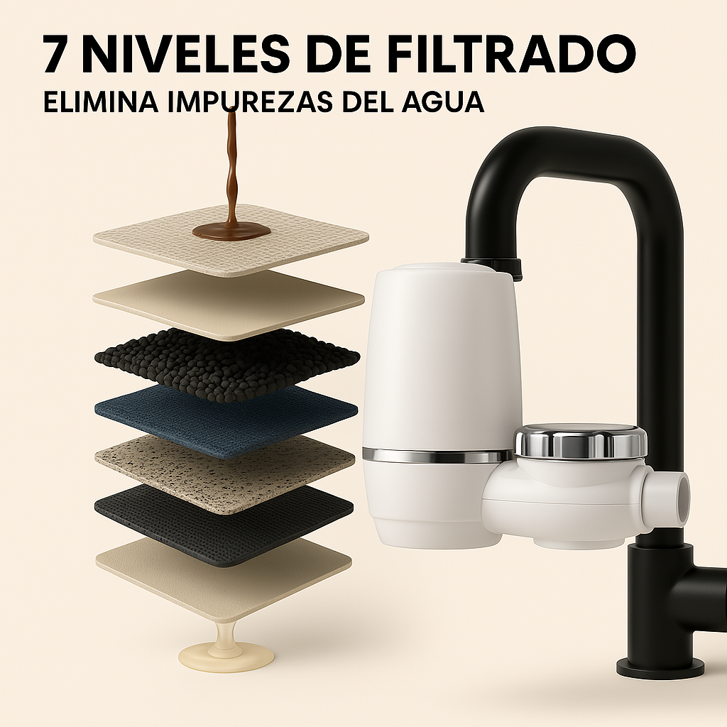 PurifiX™ 💧Filtro Purificador de Agua