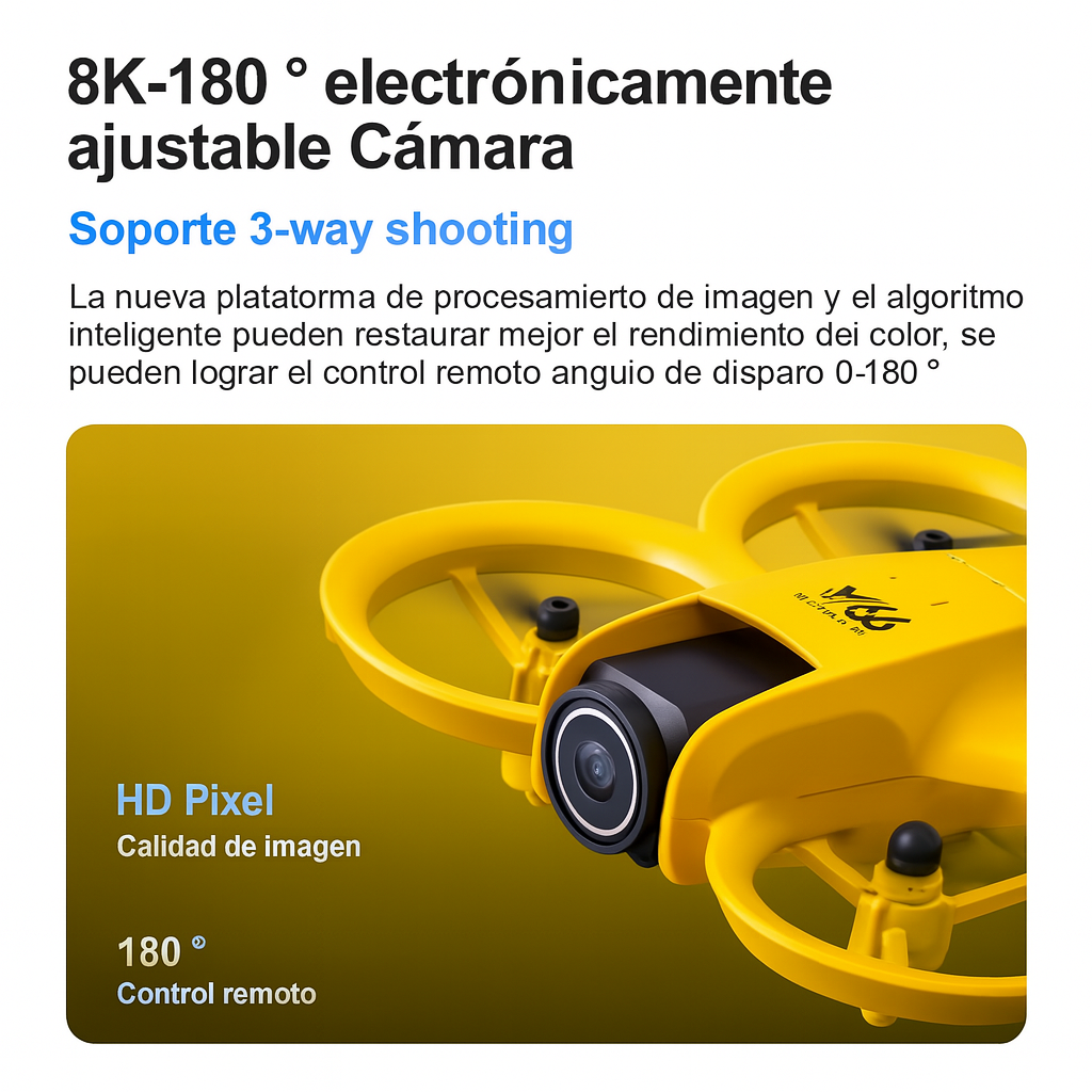 V66 Smart Drone — Inspirado en el DJI NEO