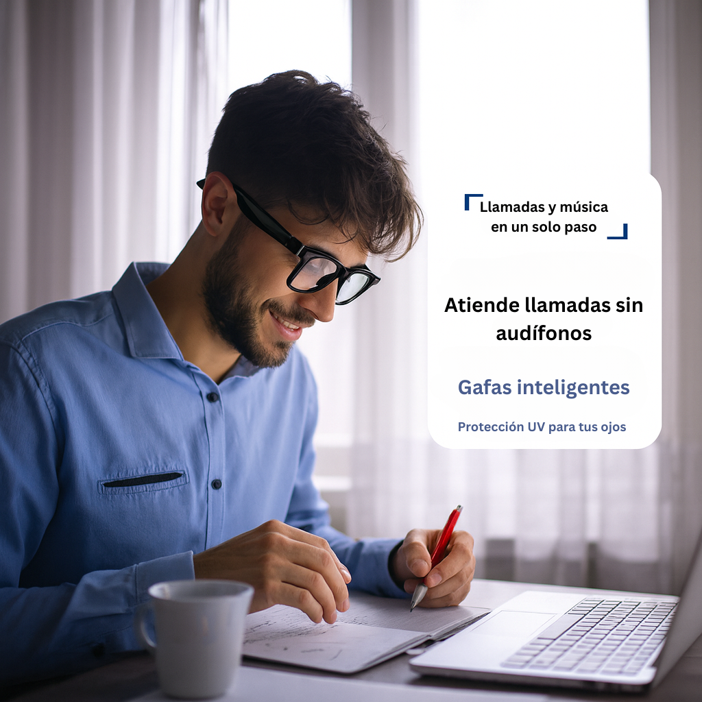 Gafas inteligentes, Llamadas, Música bluetooth