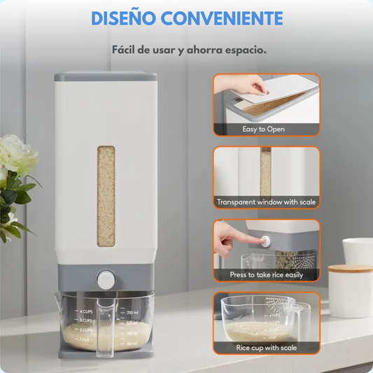 Dispensador Inteligente de Arroz + ¡Tazón GRATIS!