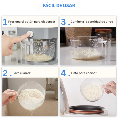 Dispensador Inteligente de Arroz + ¡Tazón GRATIS!