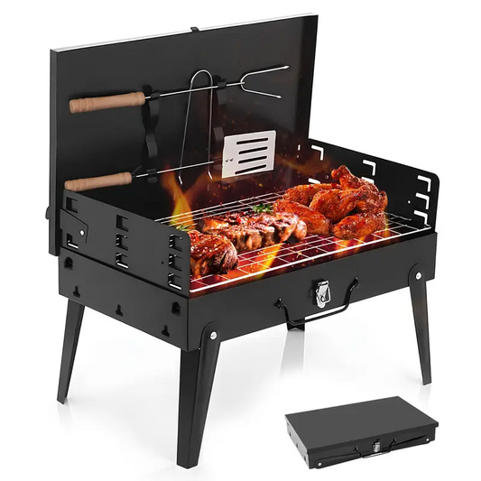 BBQ Portátil Todo Incluido - ¡Parrilladas Donde Quieras!