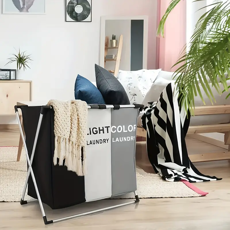 🧺 Hamper 3 en 1 - Adiós al Desorden
