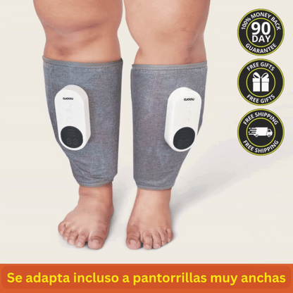 RelaxPie™ Masajeador de piernas 3-en-1