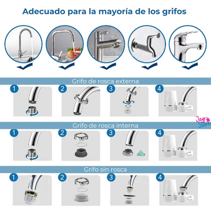 PurifiX™ 💧Filtro Purificador de Agua