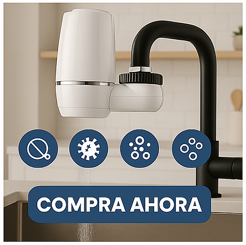 PurifiX™ 💧Filtro Purificador de Agua