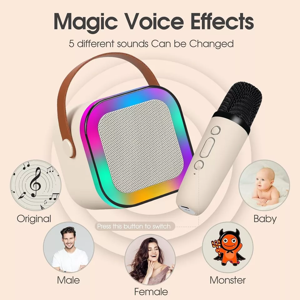 🎤 Mini Karaoke PRO™ – ¡Diversión en Cualquier Lugar!